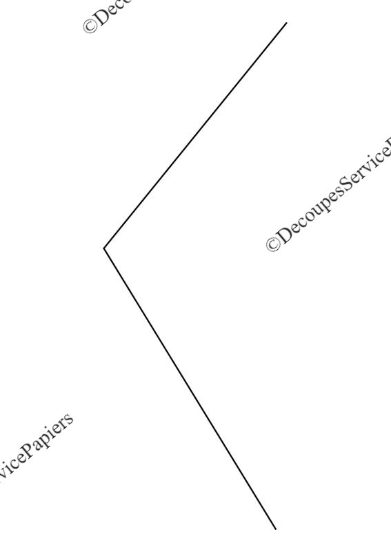 FORME ANGLE 110 X 40